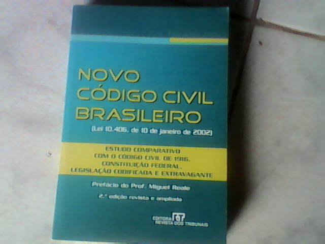 Livro Novo Codigo Civil Brasileiro Miguel Reale Estante Virtual