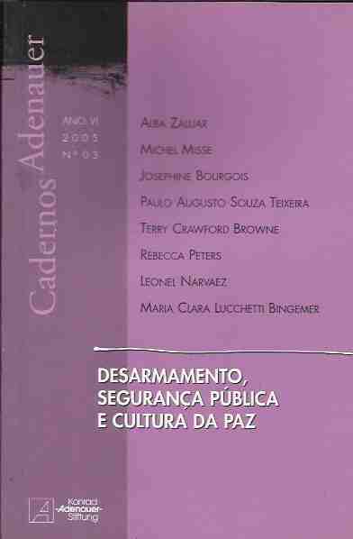 Cadernos Adenauer - Desarmamento, Segurança Pública e Cultura da Paz