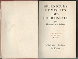 Splendeurs et Miseres des Courtisanes