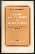 Essais Sur L Histoire Du Matérialisme