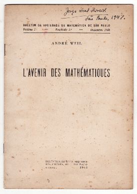 L"avenir des Mathématiques - Boletim da Sociedade de Matemática