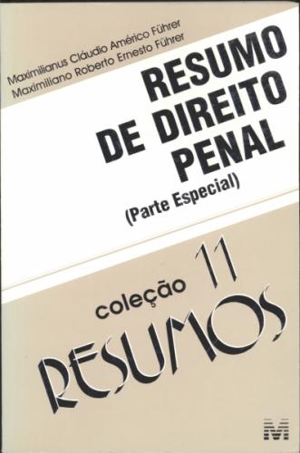 Resumos 11 - Resumo de Direito Penal Parte Especial