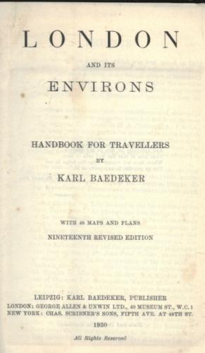 London and Its Environs