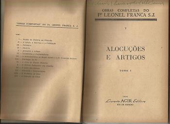 Alocuções e Artigos Volume 1
