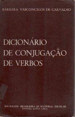 Livro Dicionário de Conjugação de Verbos Bárbara Vasconcelos de