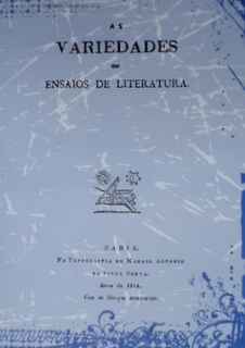 As Variedades Ou Ensaios de Literatura