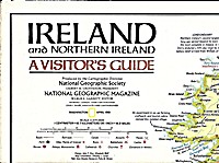 Mapa Ireland and Northern Ireland