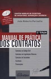 Livro Manual De Pr Tica Dos Contratos Edi O Cd De Jo O Roberto