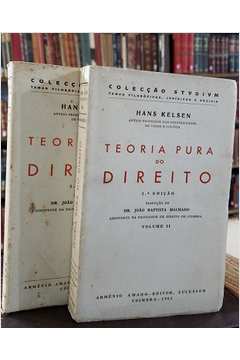 Livro Teoria Pura Do Direito Hans Kelsen Estante Virtual