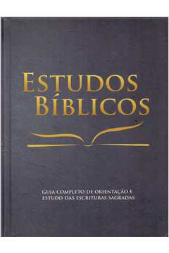 Livro Estudos B Blicos Guia Completo De Orienta O E Estudo Das