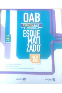 Oab Primeira Fase Volume Único Esquematizado Alfarrabista