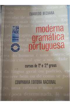 Livro Moderna Gramática Portuguesa Evanildo Bechara Estante Virtual