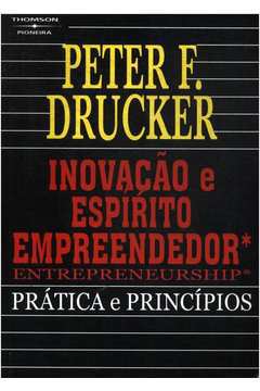 Livro Inova O E Esp Rito Empreendedor Peter F Drucker Estante