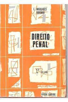 Livro Direito Penal Vol 1 E Magalhães Noronha Estante Virtual