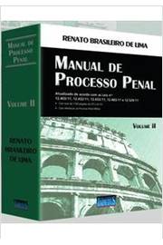 Livro Manual de Processo Penal Volume Único Renato Brasileiro de