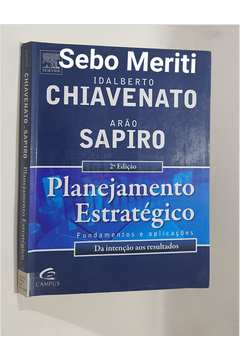 Livro Planejamento Estrat Gico Fundamentos E Aplica Es Idalberto