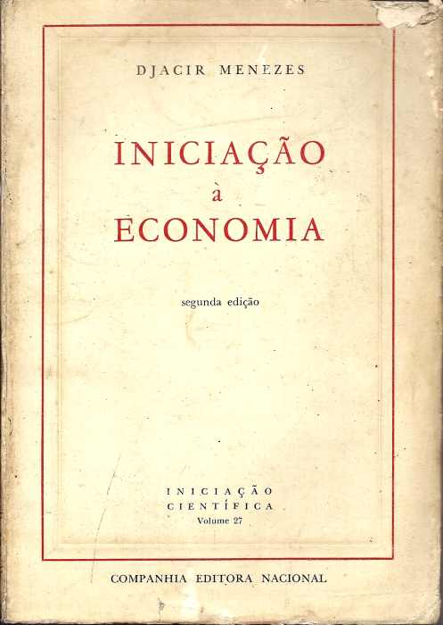 Iniciação À Economia