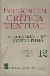 Iniciação Em Crítica Textual