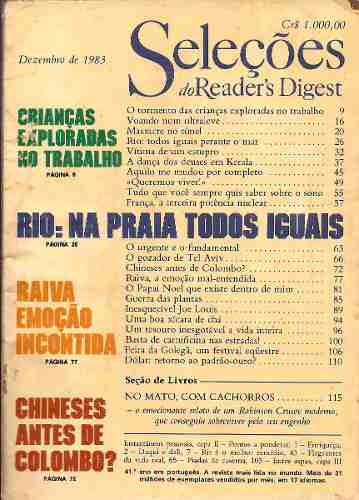 Seleções do Readers Digest Dezembro de 1983