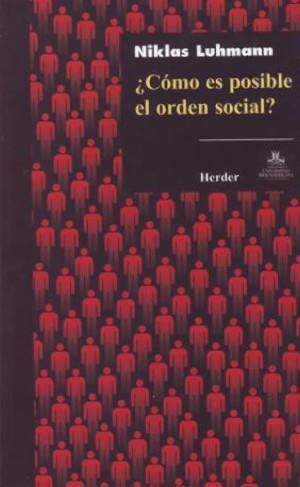 Como Es Posible El Orden Social