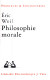 Philosophie Morale