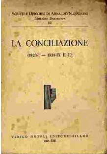La Conciliazione 1923-i - 1931-ix E. F.