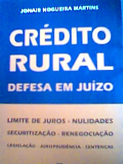 CREDITO RURAL- DEFESA EM JUIZO