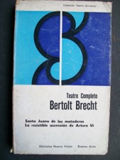 Santa Juana de los Mataderos y La Resistible Ascensión de Arturo Ui