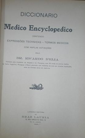Diccionário Médico Encyclopédico