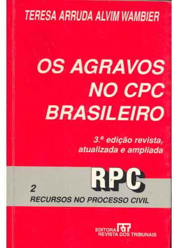 Os Agravos no Cpc Brasileiro