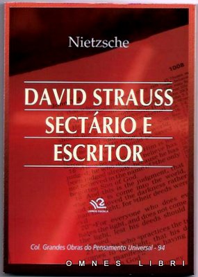 David Strauss Sectário e Escritor