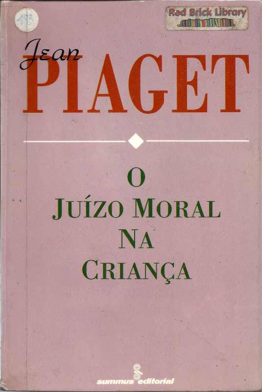 Livros De Jean Piaget Estante Virtual