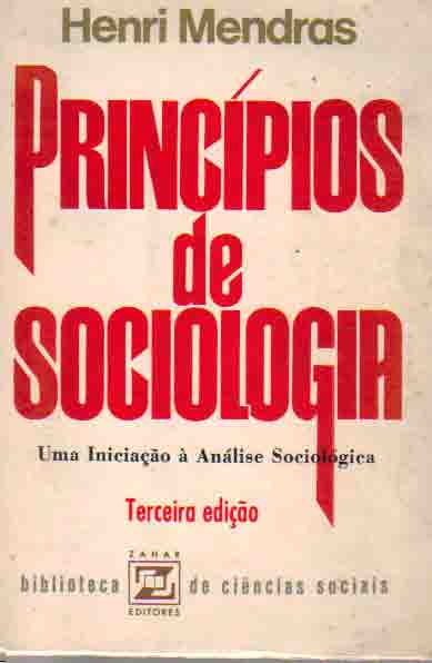 Princípios de Sociologia