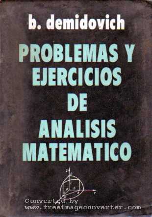 Livro: Problemas Y Ejercicios De Analisis Matematico - B. Demidovich ...