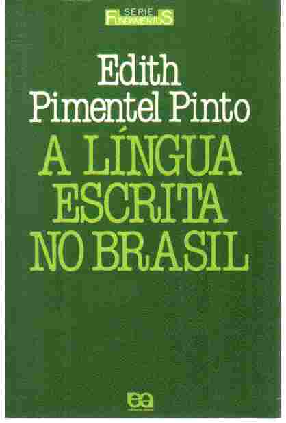 A Lngua Escrita no Brasil