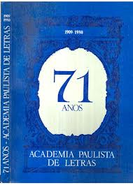 71 Anos - Academia Paulista de Letras (1909-1980)