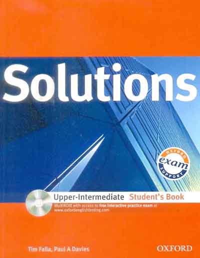 Solutions Ox For Support - Upper Intermediate Students Book