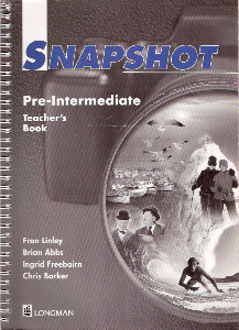 Snapshot Pre Intermediate - Teachers Book