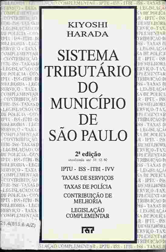 Sistema Tributário do Município de São Paulo