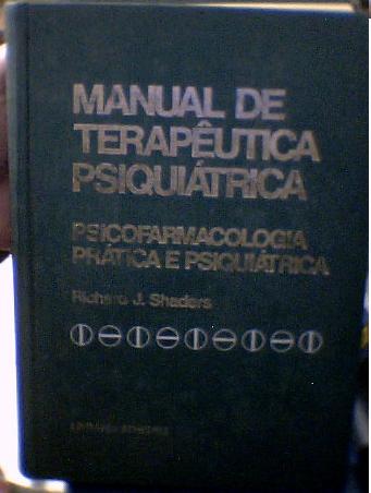 Manual de Terapêutica Psiquiátrica.