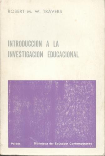 Introduccion A La Investigacion Educacional