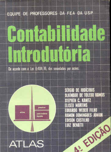 Contabilidade Introdutória by Equipe de Professores FEA/USP