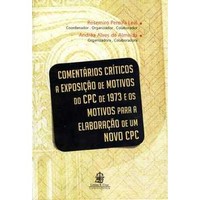 Comentários Críticos a Exposição de Motivos do Cpc de 1973