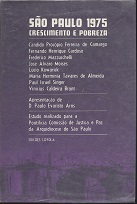 Sao Paulo 1975 Crescimento e Pobreza