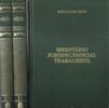 Ementário Jurisprudencial  Trabalhista (3 Volumes)
