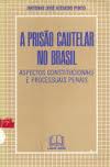 A Prisão Cautelar no Brasil: Aspectos Constitucionais e Processua