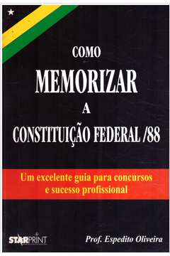 Como Memorizar a Constituição Federal / 88