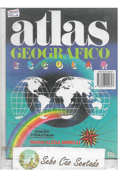 Livro: Atlas Geográfico Escolar - Maria Elena Simielli | Estante Virtual