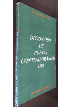 Dicionario de Poetas Contemporaneos 1988