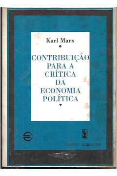 Contribuição para a Crítica da Economia Política